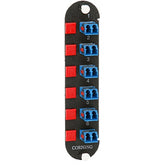 Corning CCH-CP12-A9 CCH Connector Panel with 6 LC Duplex Adapters